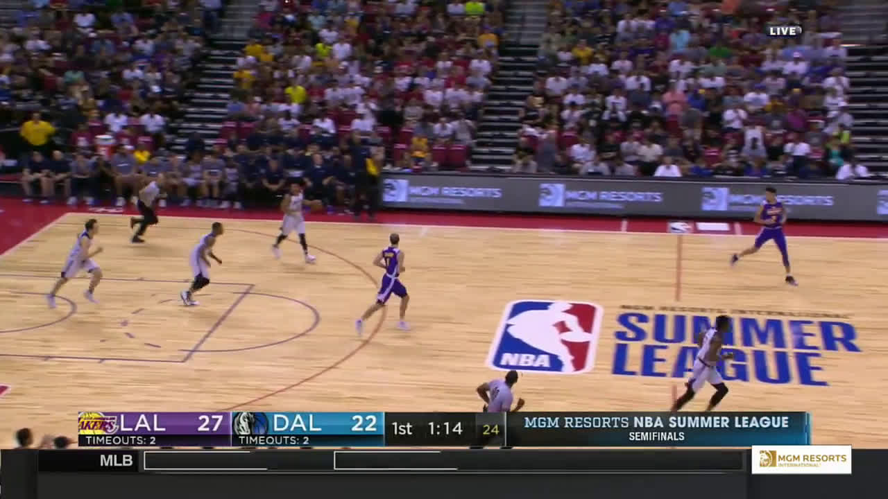 lonzo ball dunk