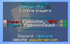 Minecraft Server Template (Discord) Speed Config 