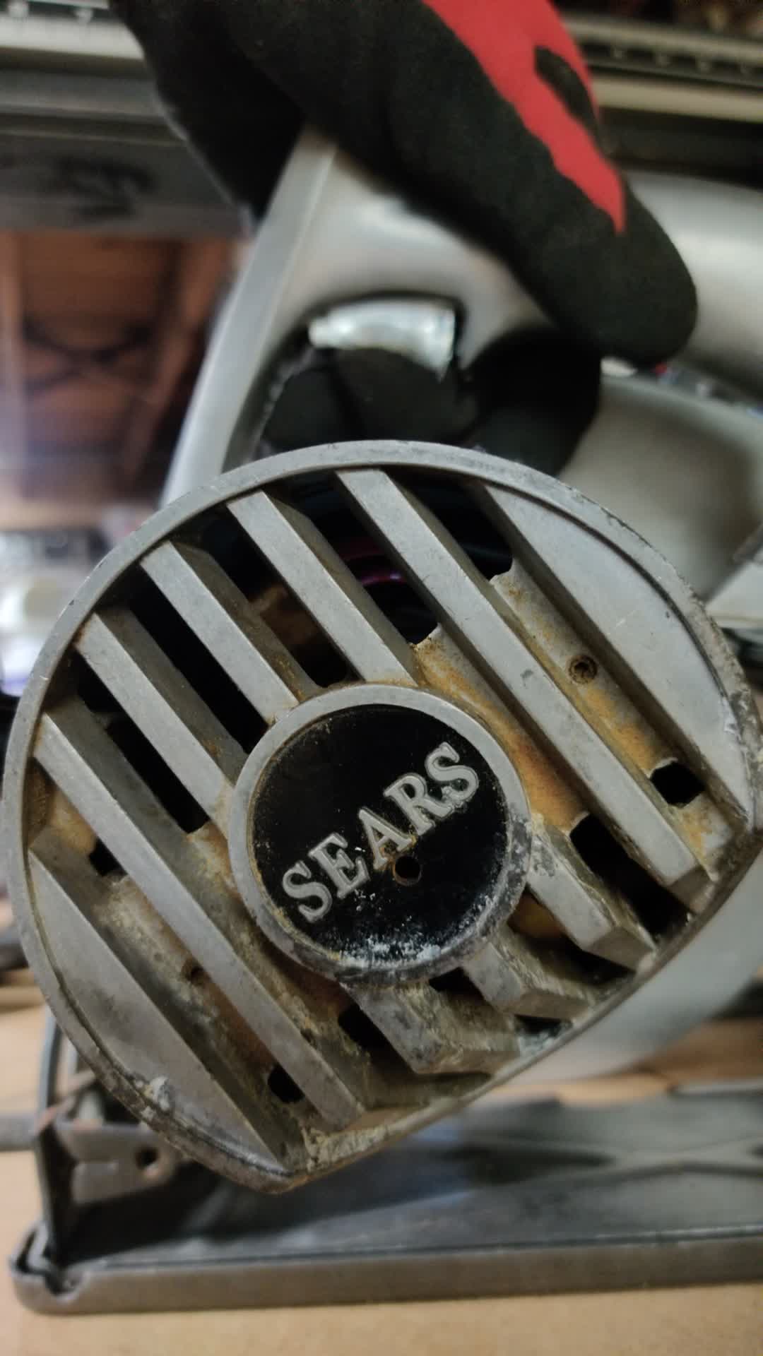 Vintage Craftsman Electric Hand Saw