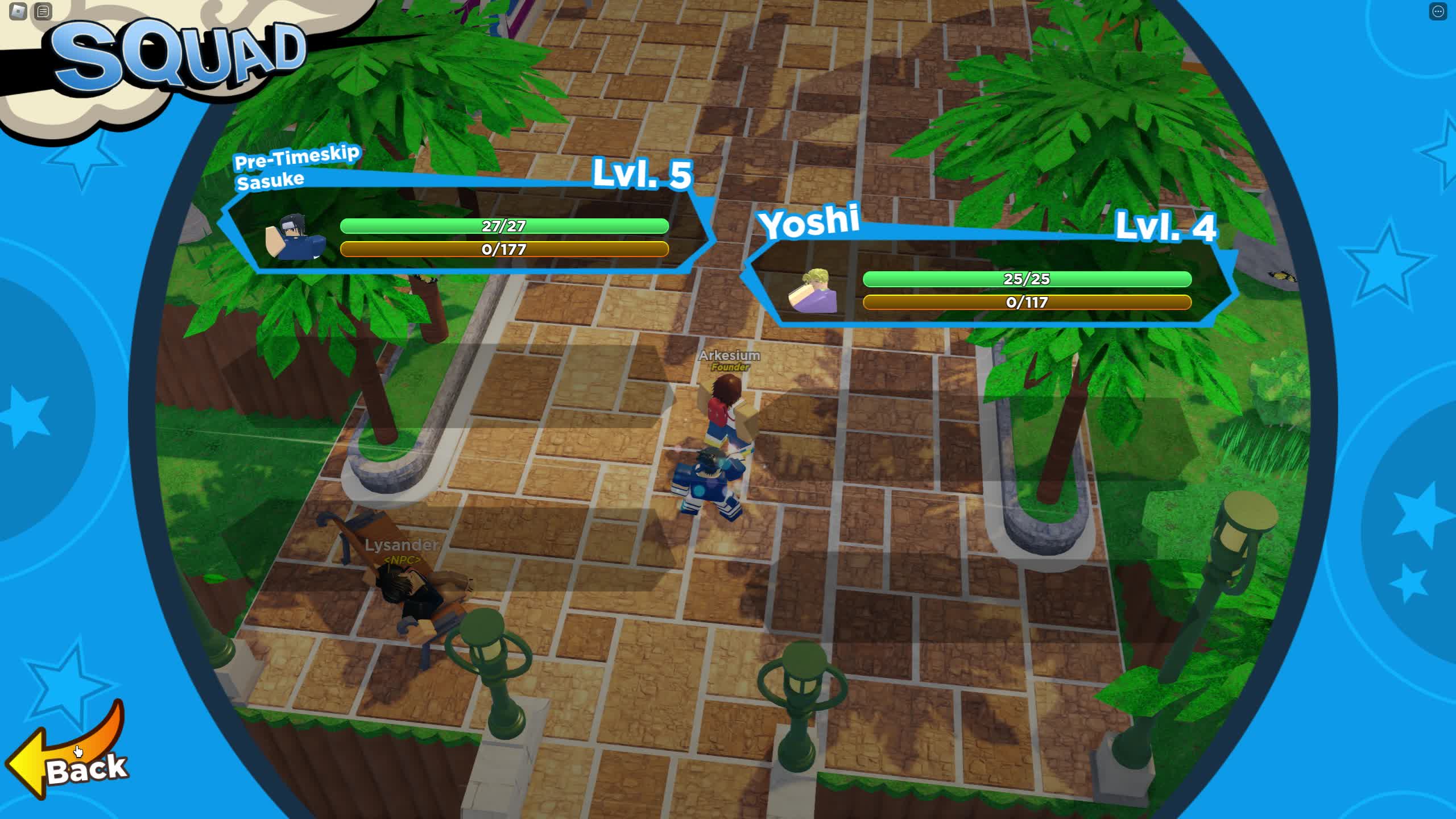 Pocket Anime - In-game Menu