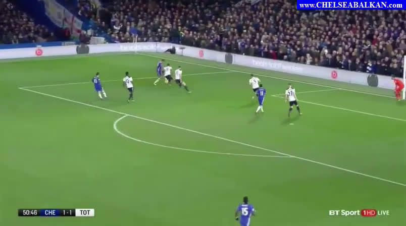 Watch Moses goal / Chelsea 2 - 1 Tottenham | Streamable