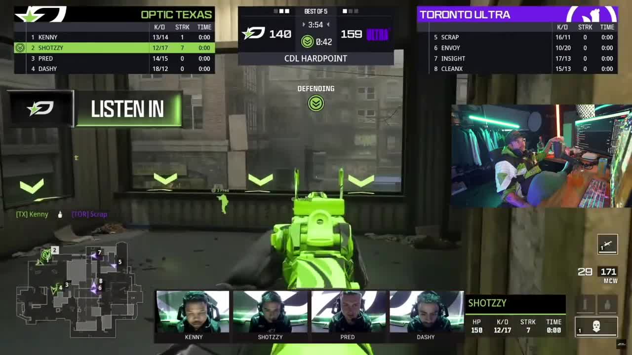 Watch Nadeshot reacts to OpTic making an INSANE comeback to send Ultra