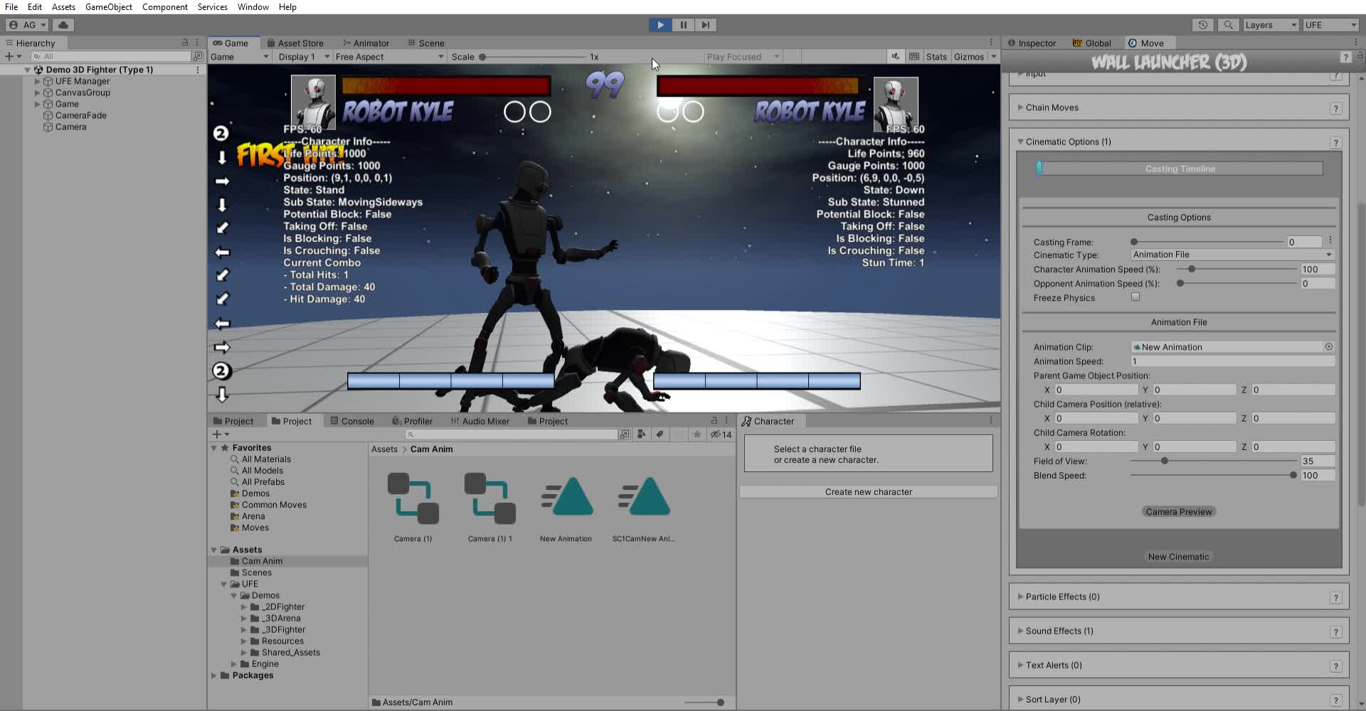 Ufe 2 6 demo 3d fighter type 1 windows mac linux unity 2022 3