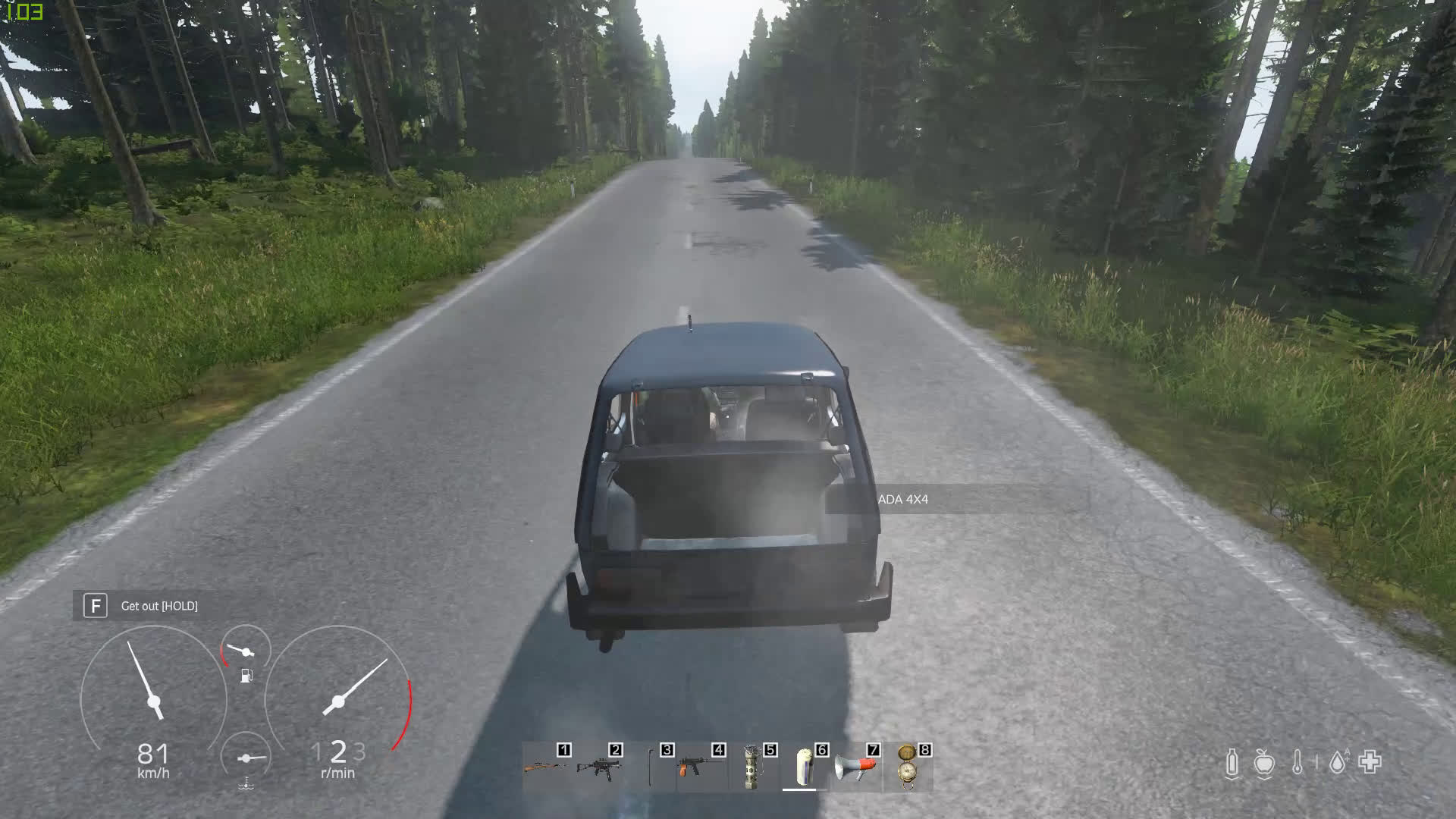 Cars in DayZ