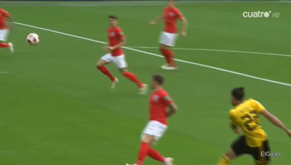 動画 イングランド戦でベルギーのムニエが先制点となるゴール ルカクが起点の鮮やかなカウンターで試合開始4分で決める