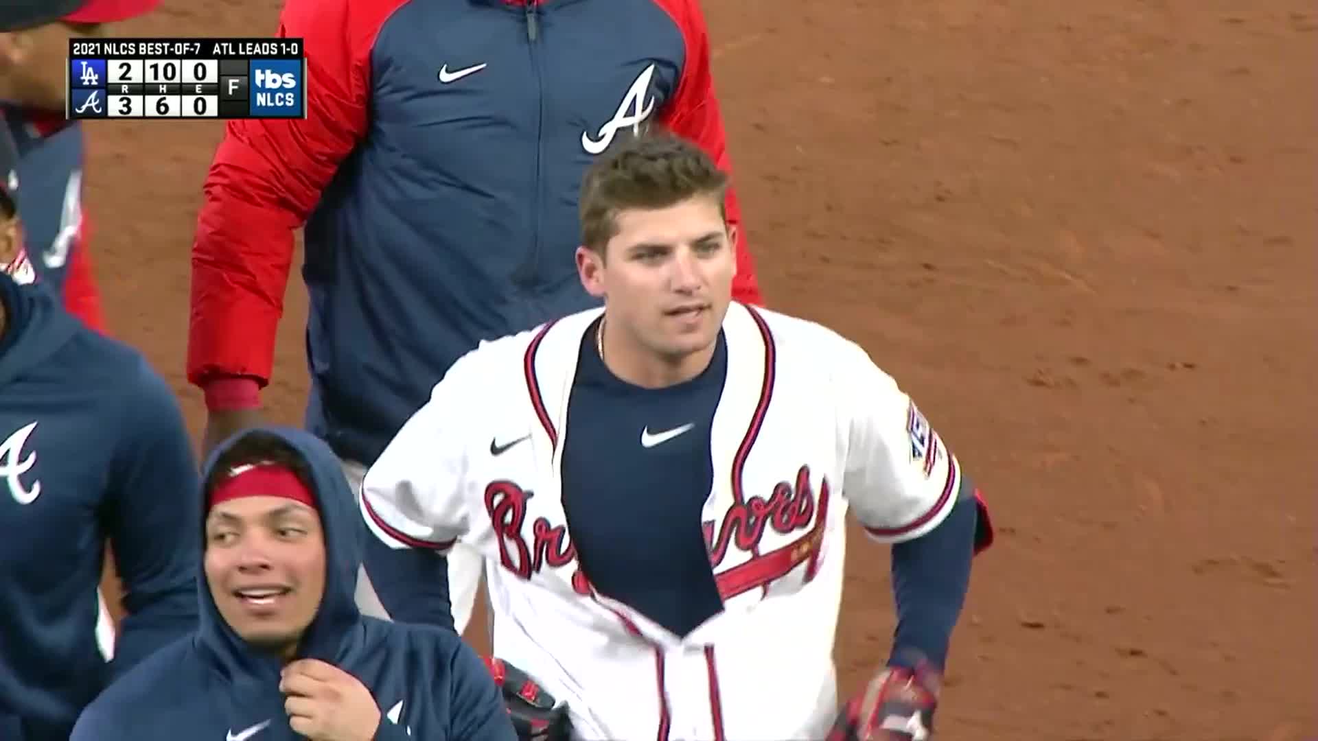 Braves top Dodgers in Game 1 of NLCS on Austin Riley's game