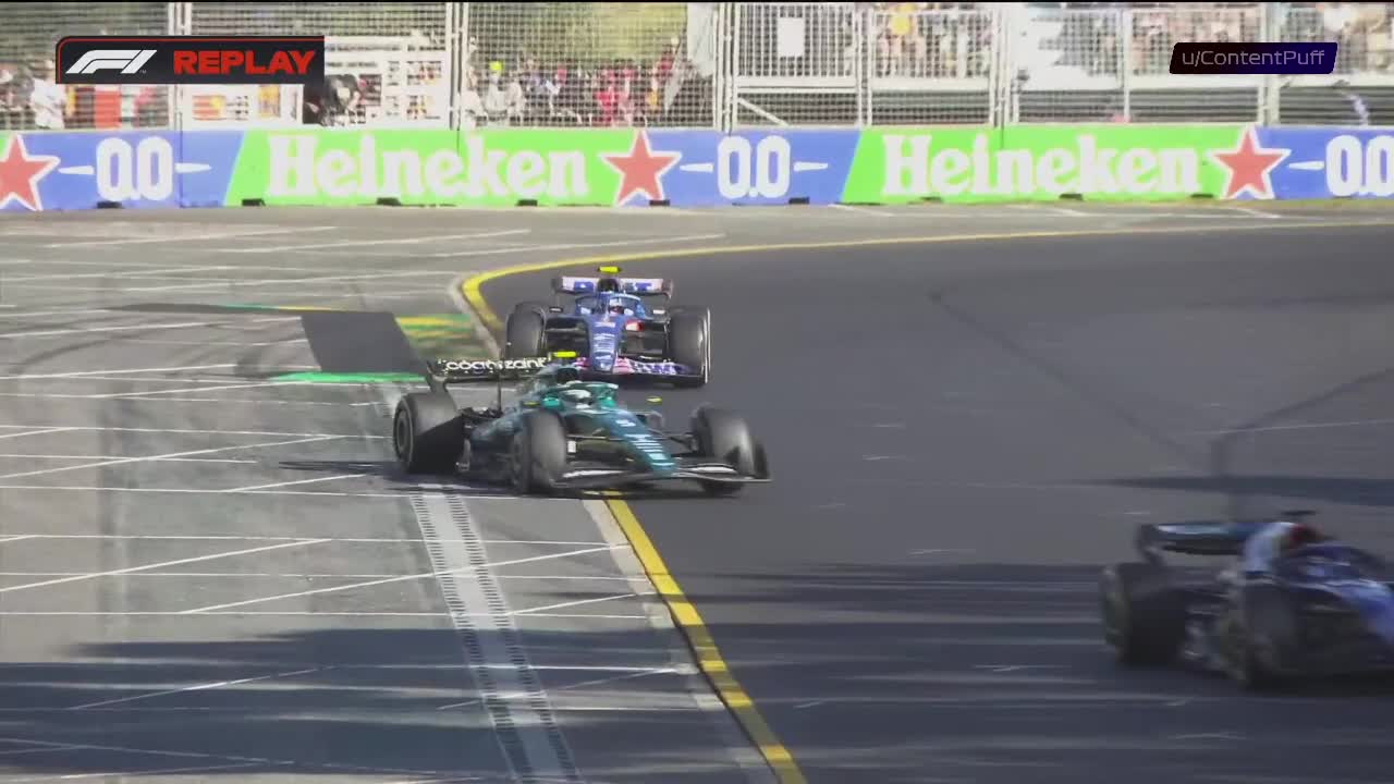 Replay of Vettels crash r/formula1