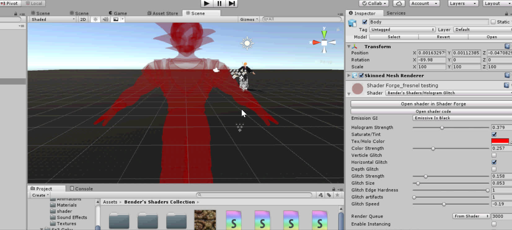 Glitch Shaders