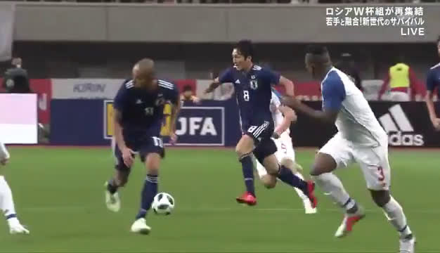 動画 パナマ戦で日本代表の川又堅碁がゴール 原口元気がドリブルからのアシストでチームの追加点となるゴールを演出