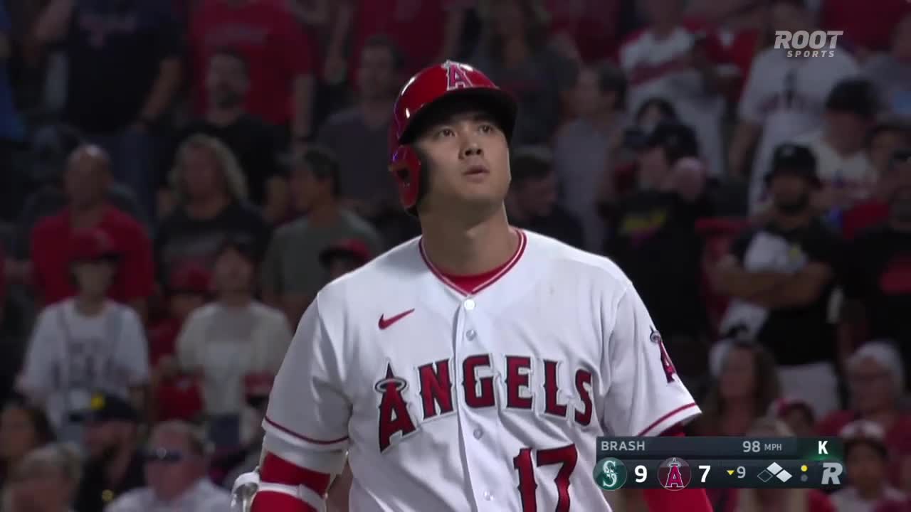 Shohei Ohtani finishes his last start at home with 10 Ks and 0 BB