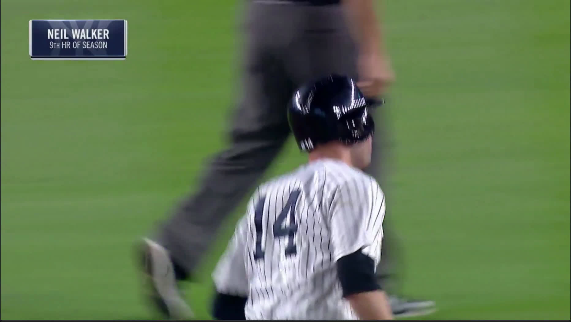 Neil Walker walk off