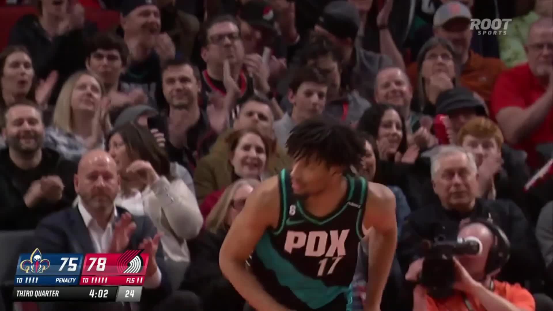 Watford throws a perfect lob to a high flying Sharpe