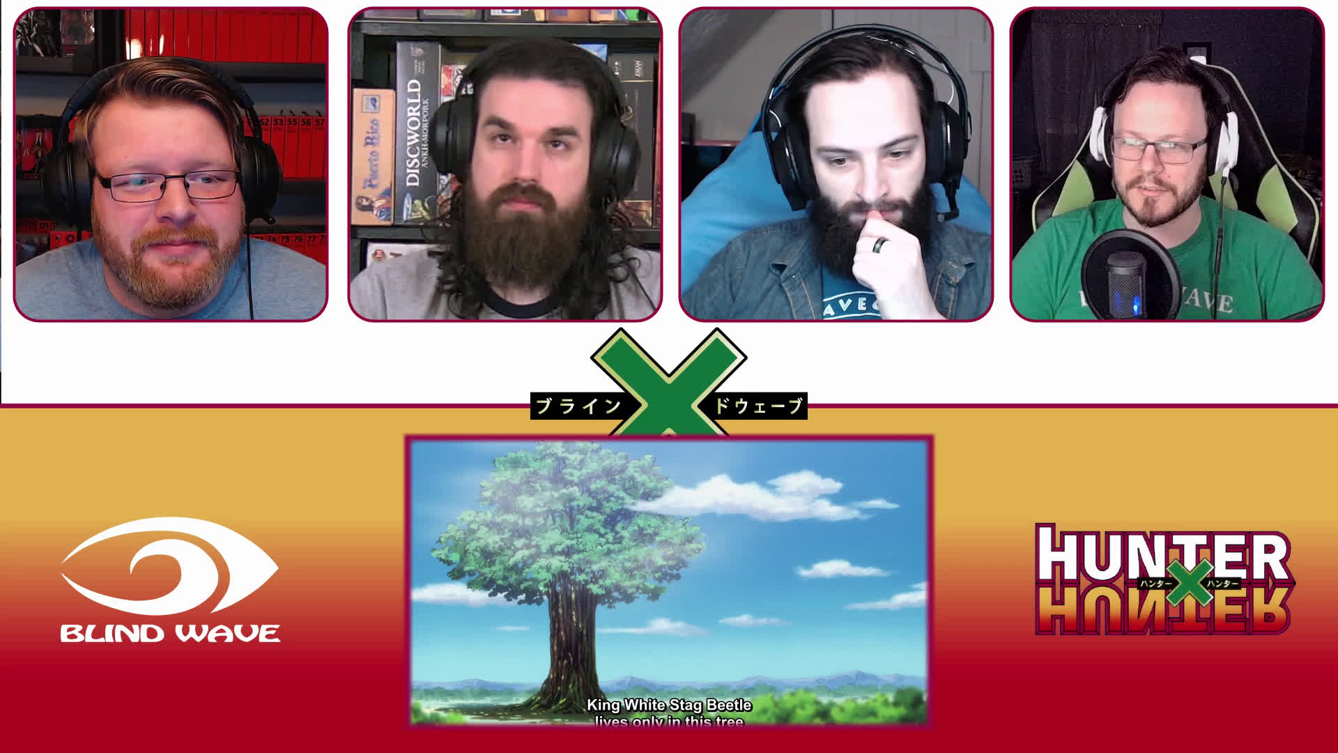 Hunter X Hunter 66 Reaction Blind Wave Hunter X Hunter 66 Reaction Blind Wave