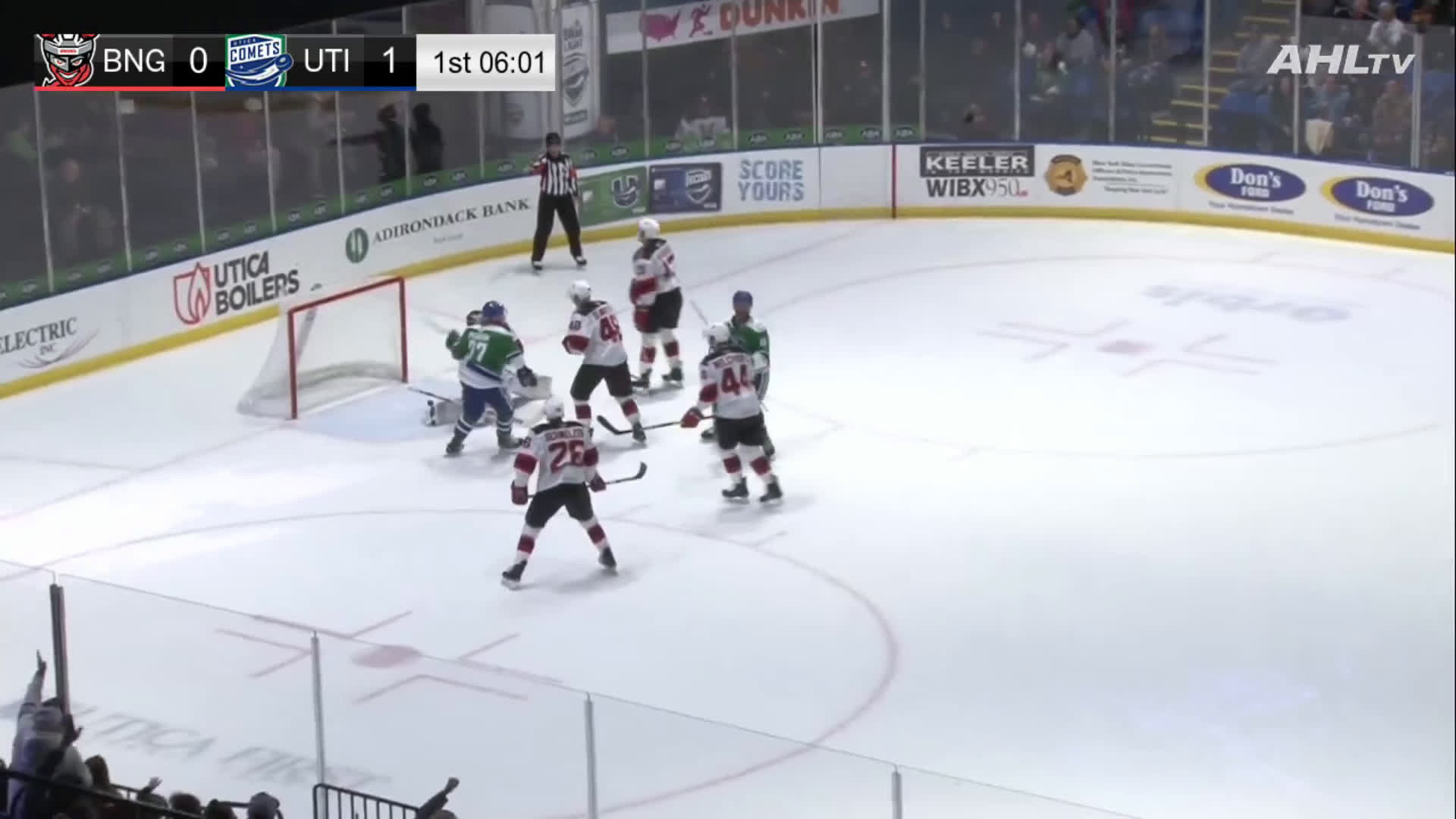 G6 - Utica Goal - Comets 2-0 - Arseneau