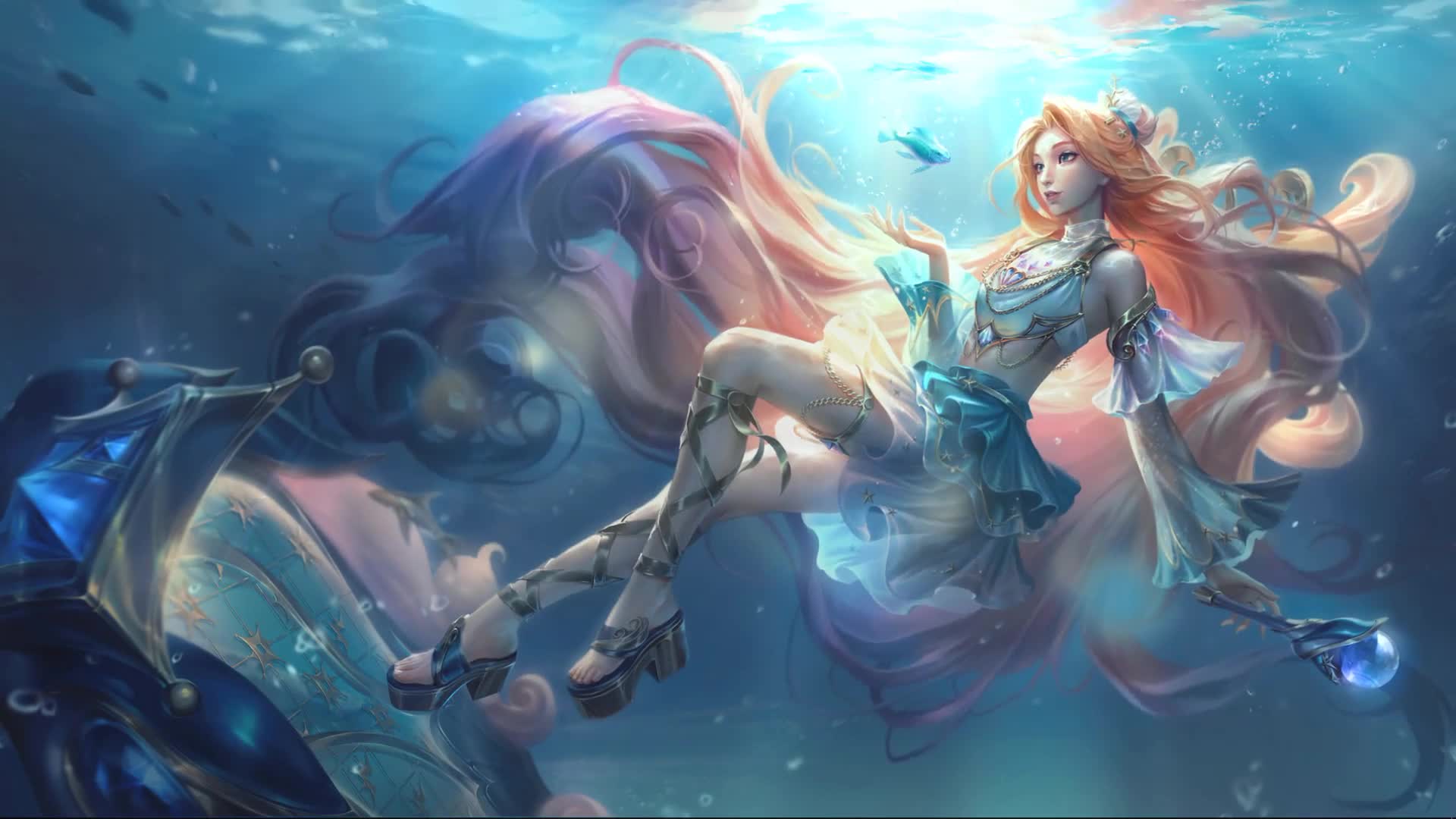 Ocean Seraphine Live Wallpaper