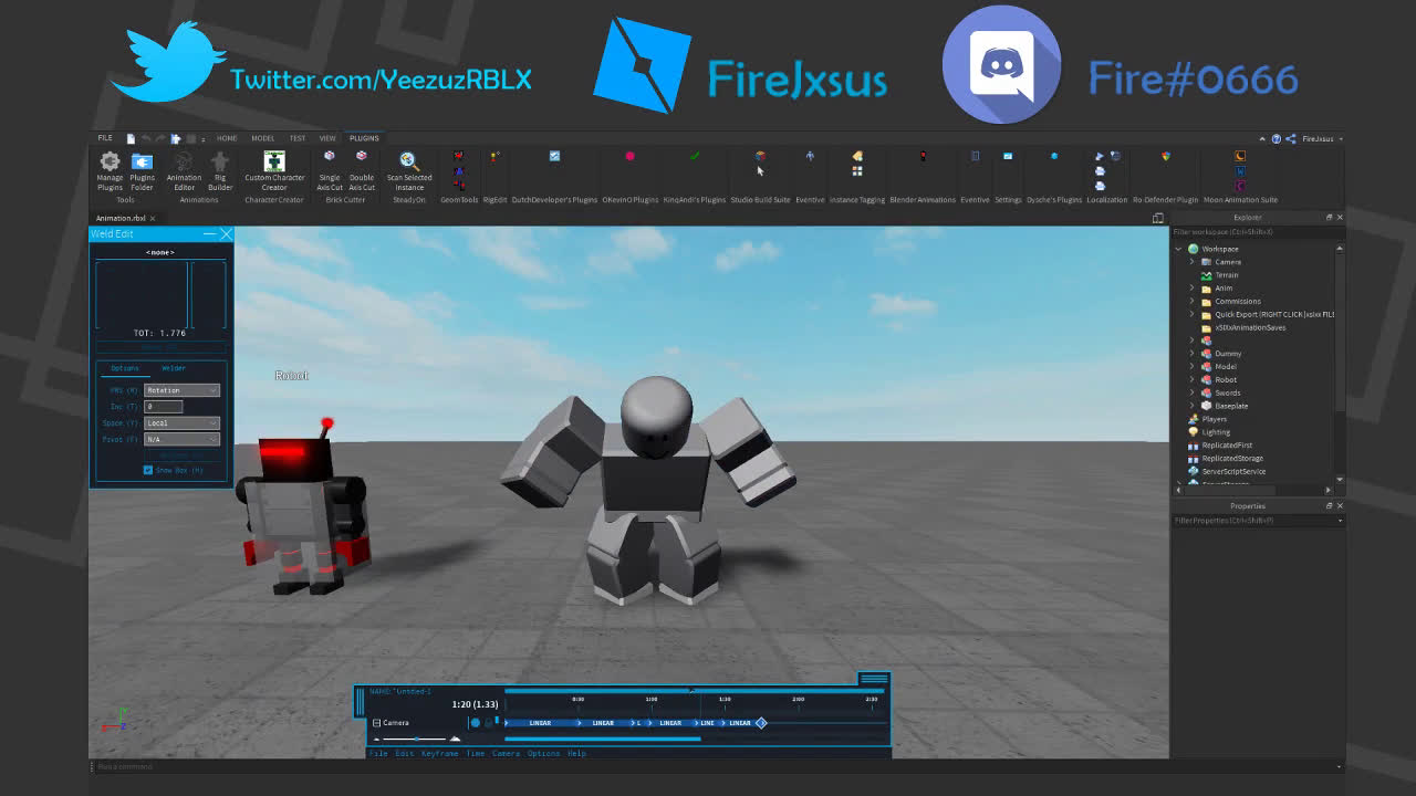 Animating In Roblox In This Article I Will Explain How To By Firejxsus Medium - punching animation script for roblox studio
