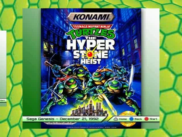 TMNT GENESIS 44khz SOUND LOAD AND RETURN