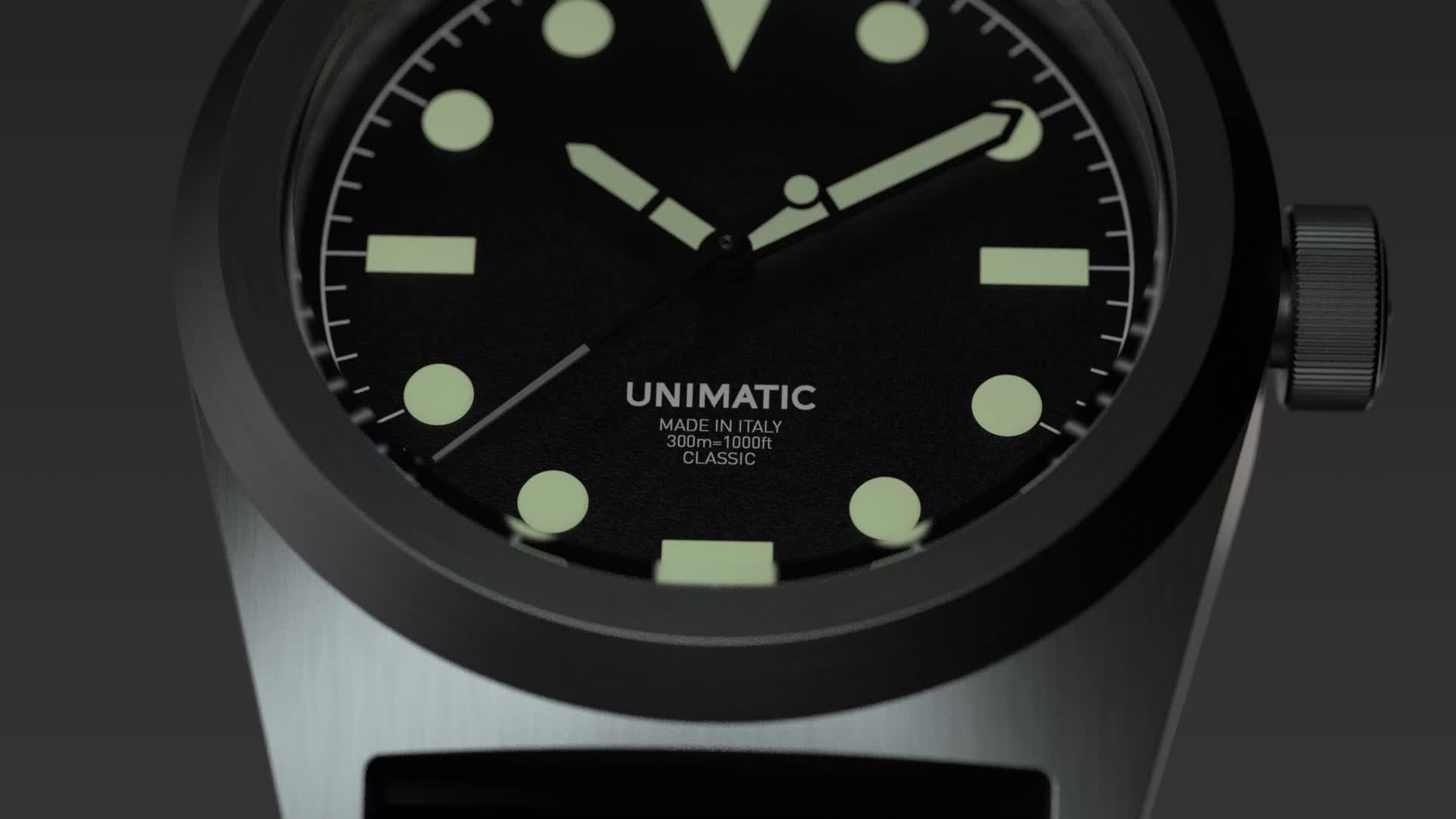 unimatic ウニマティック　UC2 DUE nodus baltic UNIMATIC Modello Due UC2 Classic – Time Only | 38mm Classic