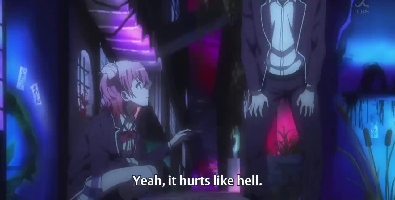 Clip]Doing her best big brother impression[Oregairu] : r/anime