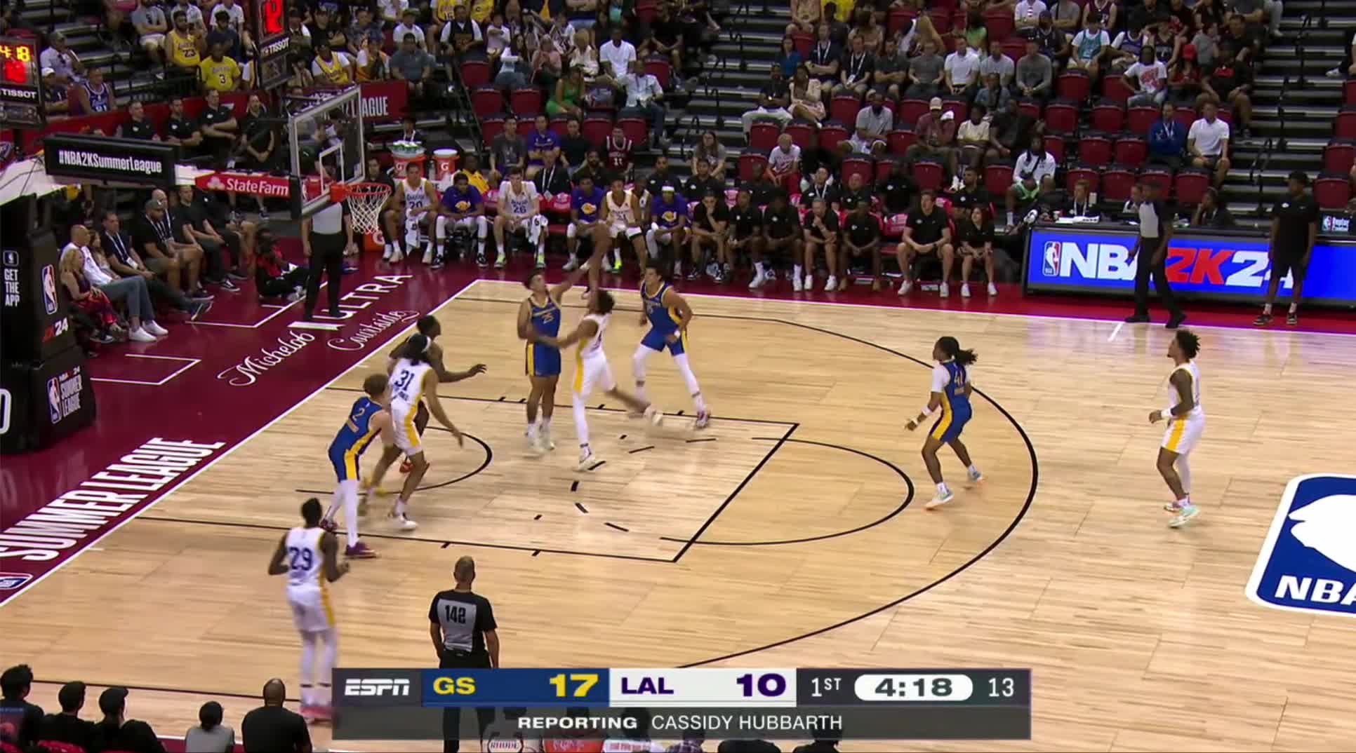 Warriors Summer League 3 reactions from loss to Lakers in Las Vegas opener
