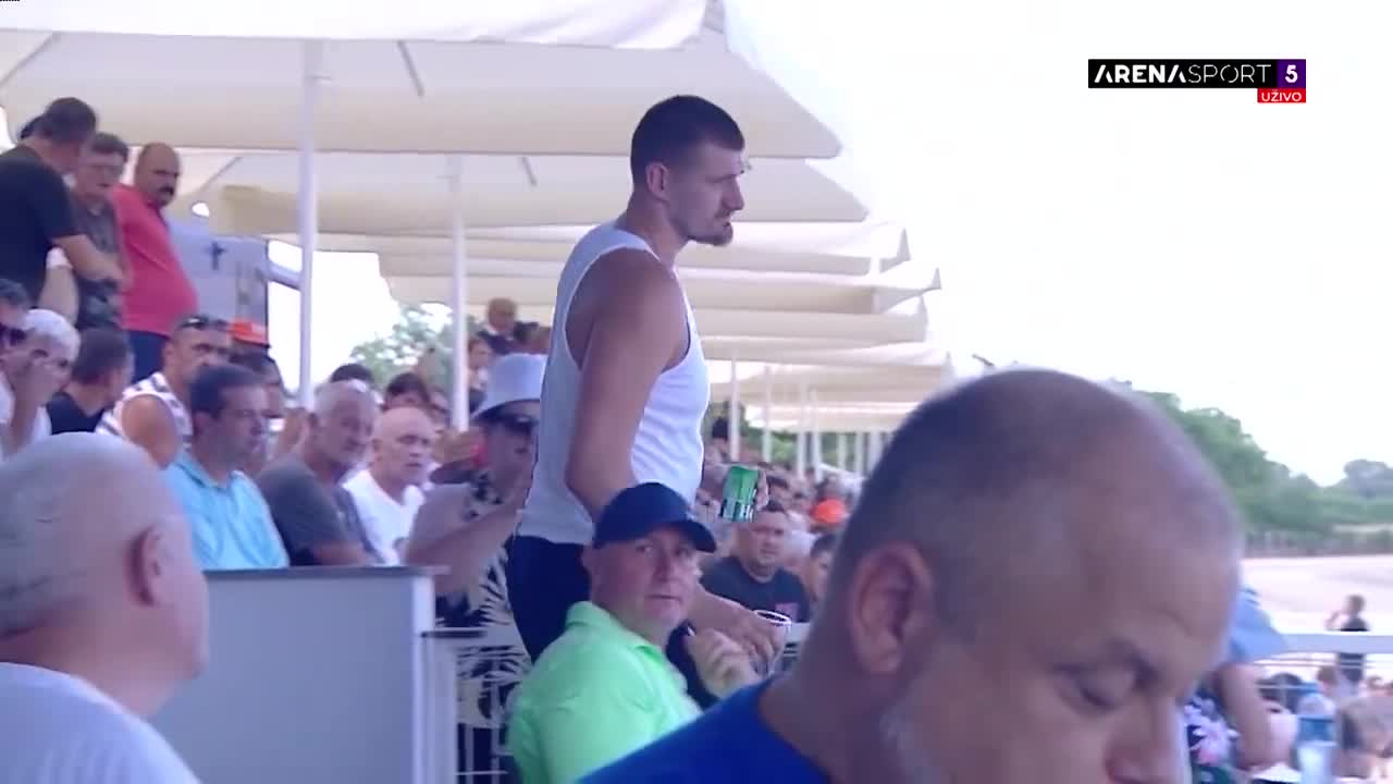 Watch Hoop Central - Nikola Jokic is back at the horse racing track. | Streamable