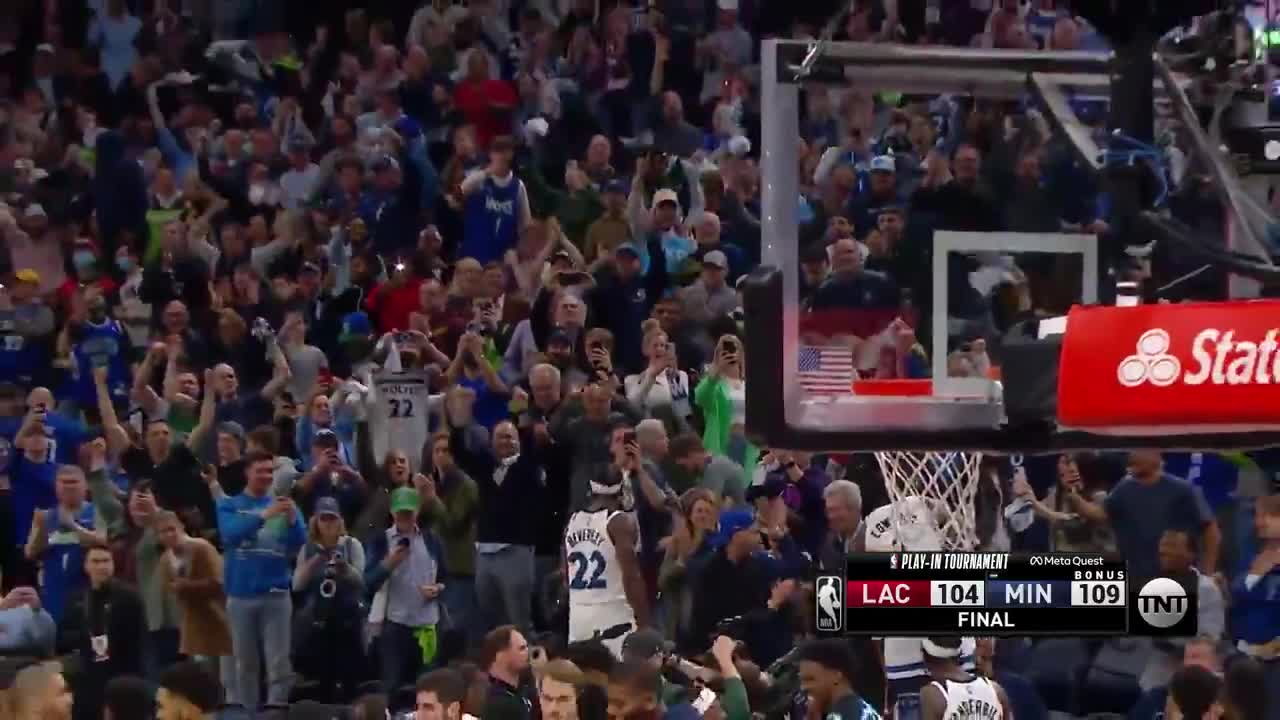 Emotional Patrick Beverley leads celebration as Minnesota Timberwolves beat  LA Clippers to advance to playoffs - ESPN