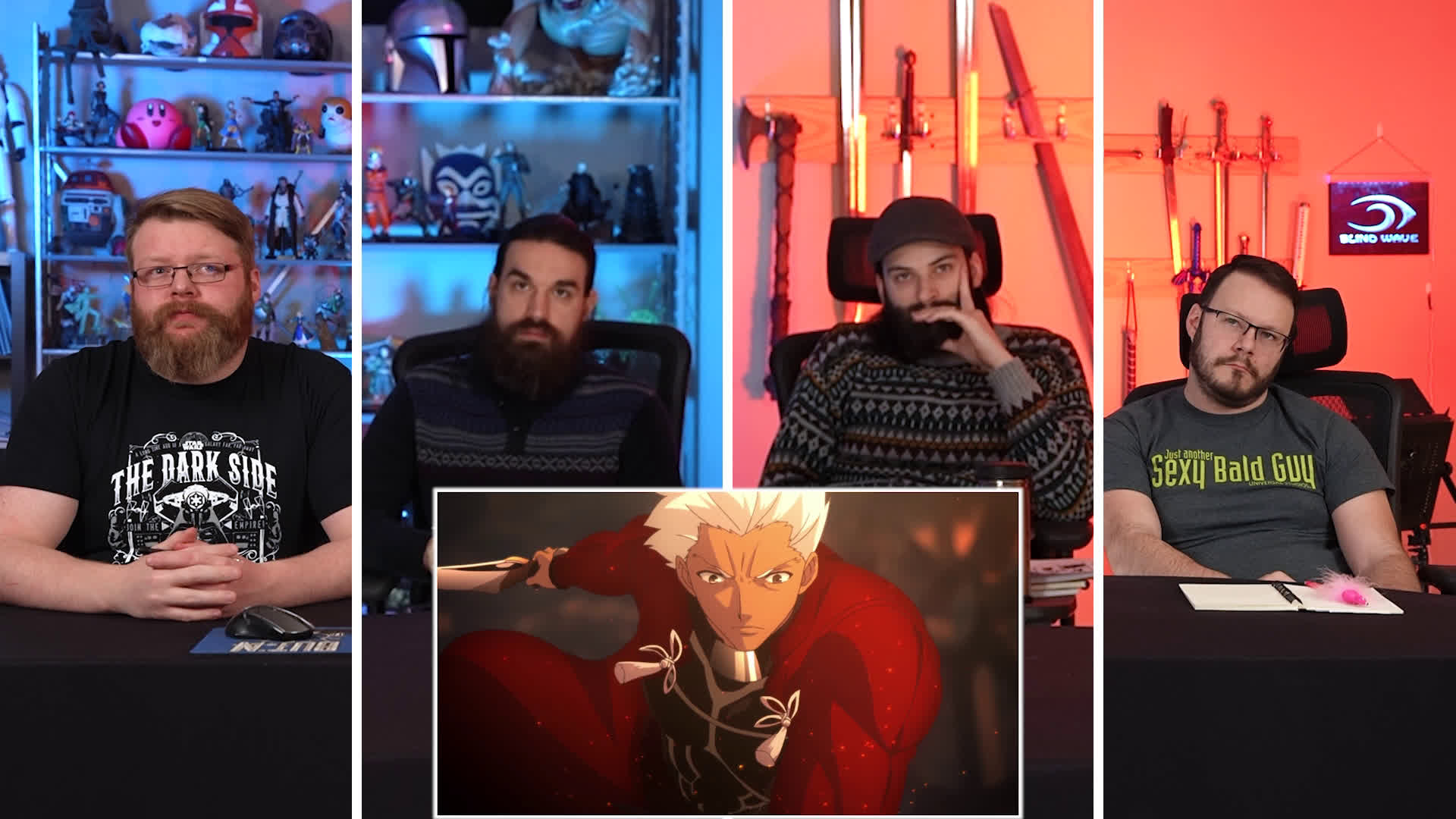 Fate Stay Night Unlimited Blade Works Reaction Blind Wave