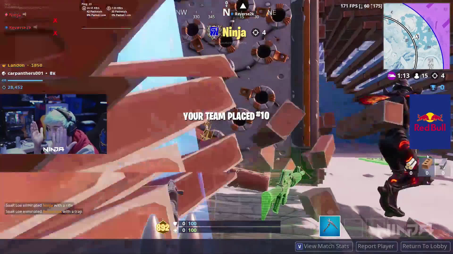 Ninja Killed By An Invisible Player During Arena Mode Match Fortnite Intel Invisible Hitmarkers Fortnite Invisible Hitmarkers Fortnite Ninja Killed By An Invisible Player During Arena Mode Match Fortnite Intel