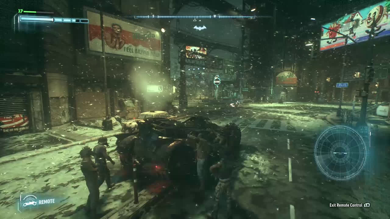 Batman: Arkham Knight Batmobile Gameplay Preview