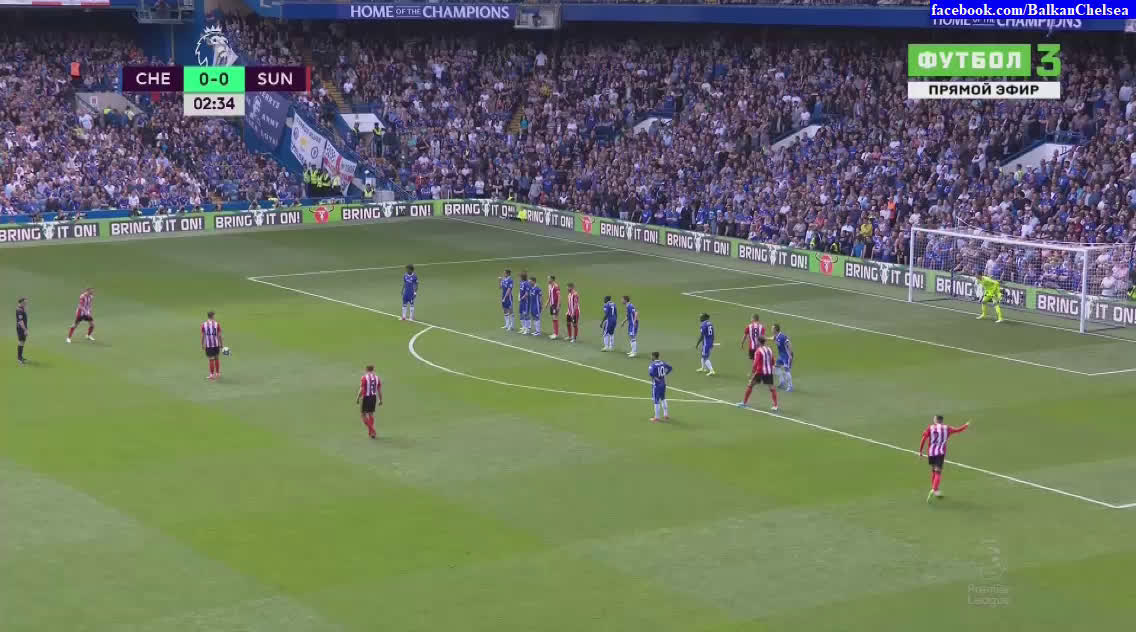 Manquillo goal for 0-1 / Chelsea v Sunderland 21st may 2017