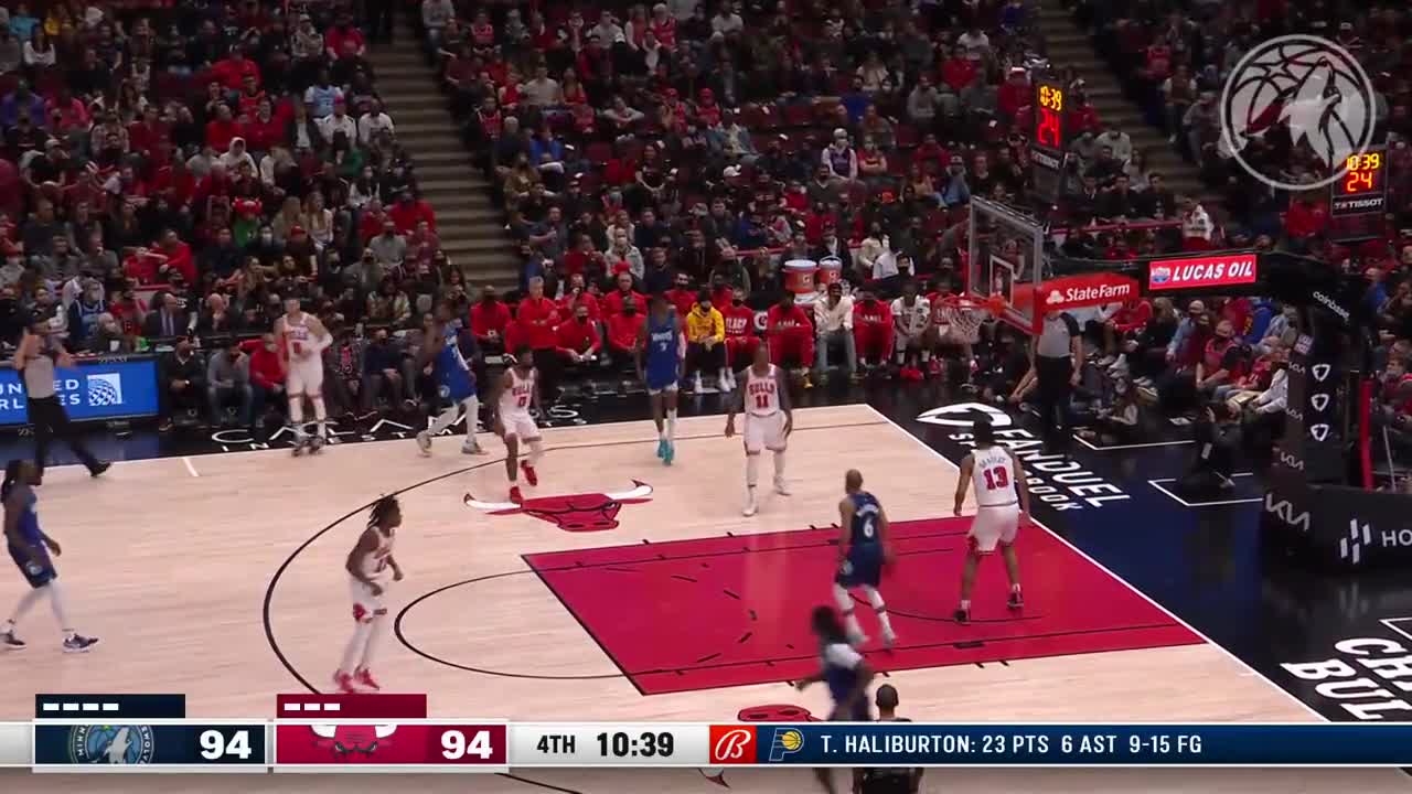 [Highlight] Malik Beasley shoots a 3 with a hand in his face, for his ...