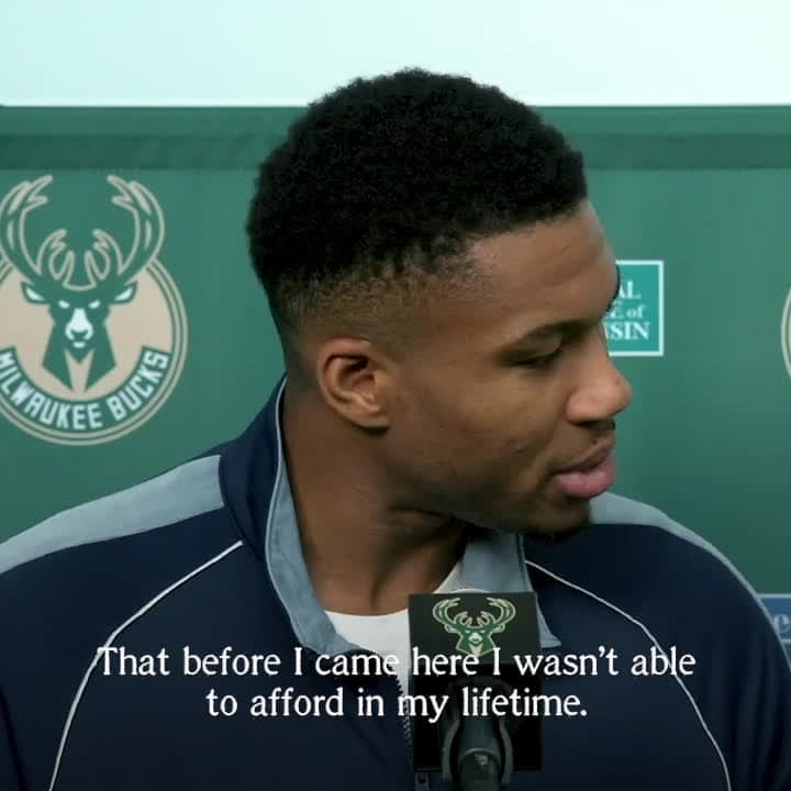 giannis in black air forces