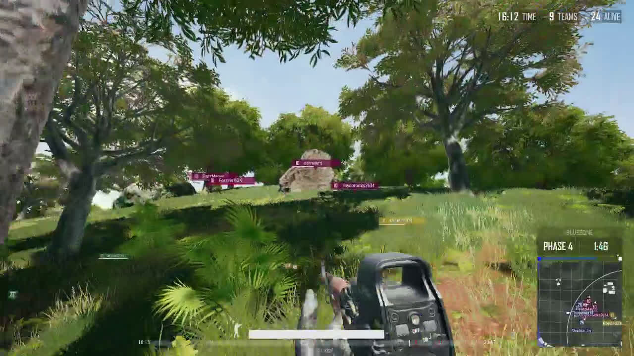 1 vs 4 squad wipe