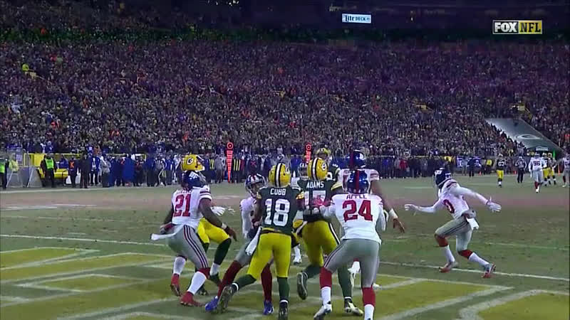 Aaron Rodgers throws Hail Mary touchdown vs. NY Giants