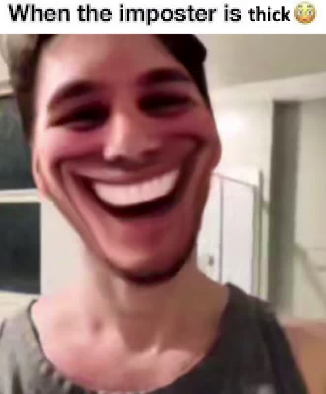 Troll Face, When the Imposter Is Sus / Sus Jerma