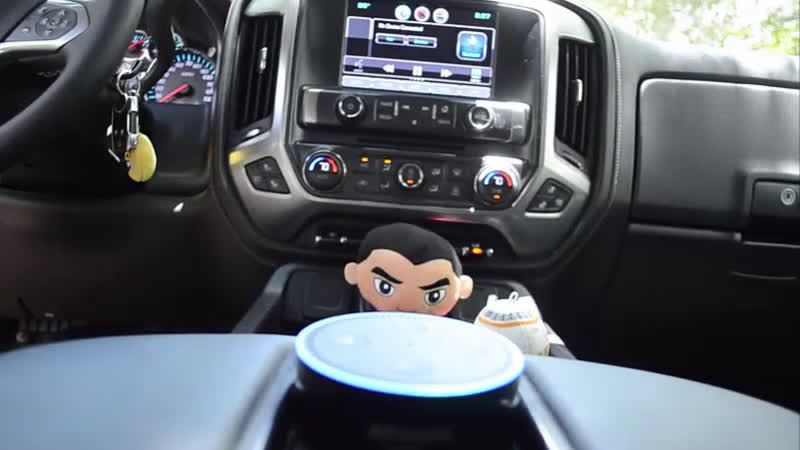 how to use echo dot in car