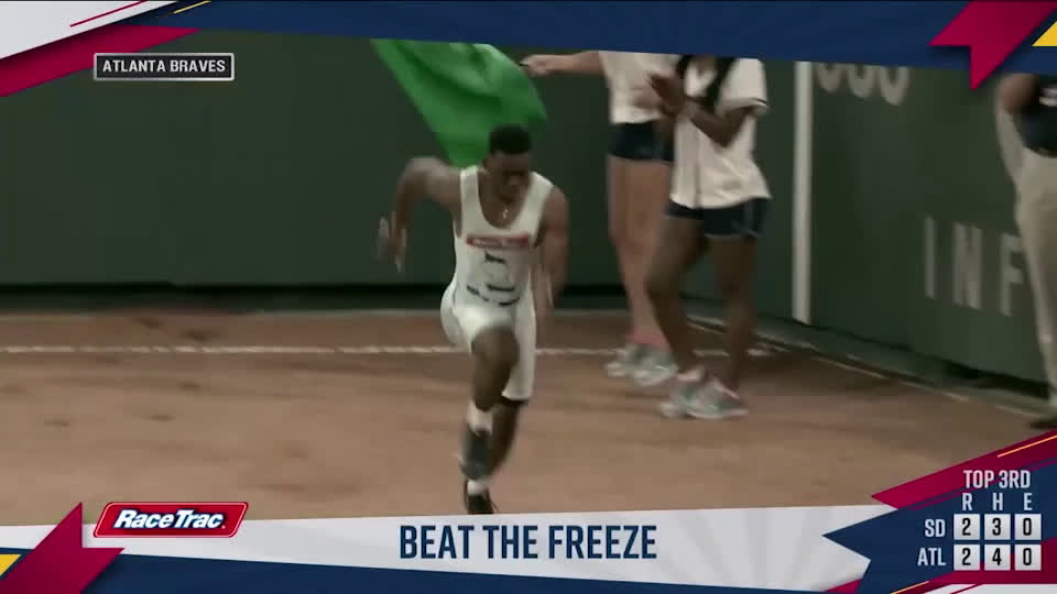 Atlanta Braves  Tonight The Freeze is unleashed once again Tune in mid 4  of tonights Braves game on the MLB Facebook page and see what everyone is  talking about  Facebook