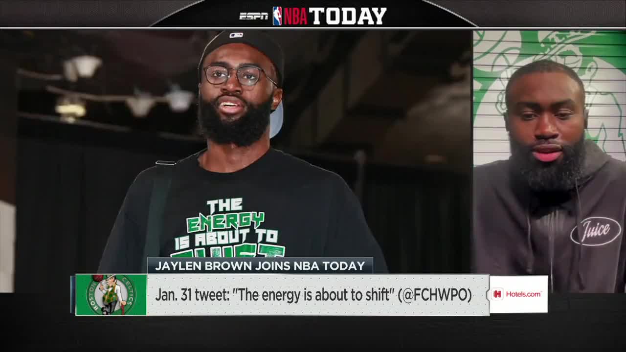 [情報] Jaylen Brown:星球有時會逆向旋轉