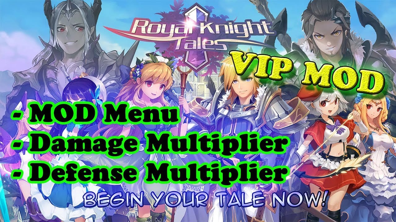 Android VIP - Royal Knight Tales Anime RPG MOD Menu APK