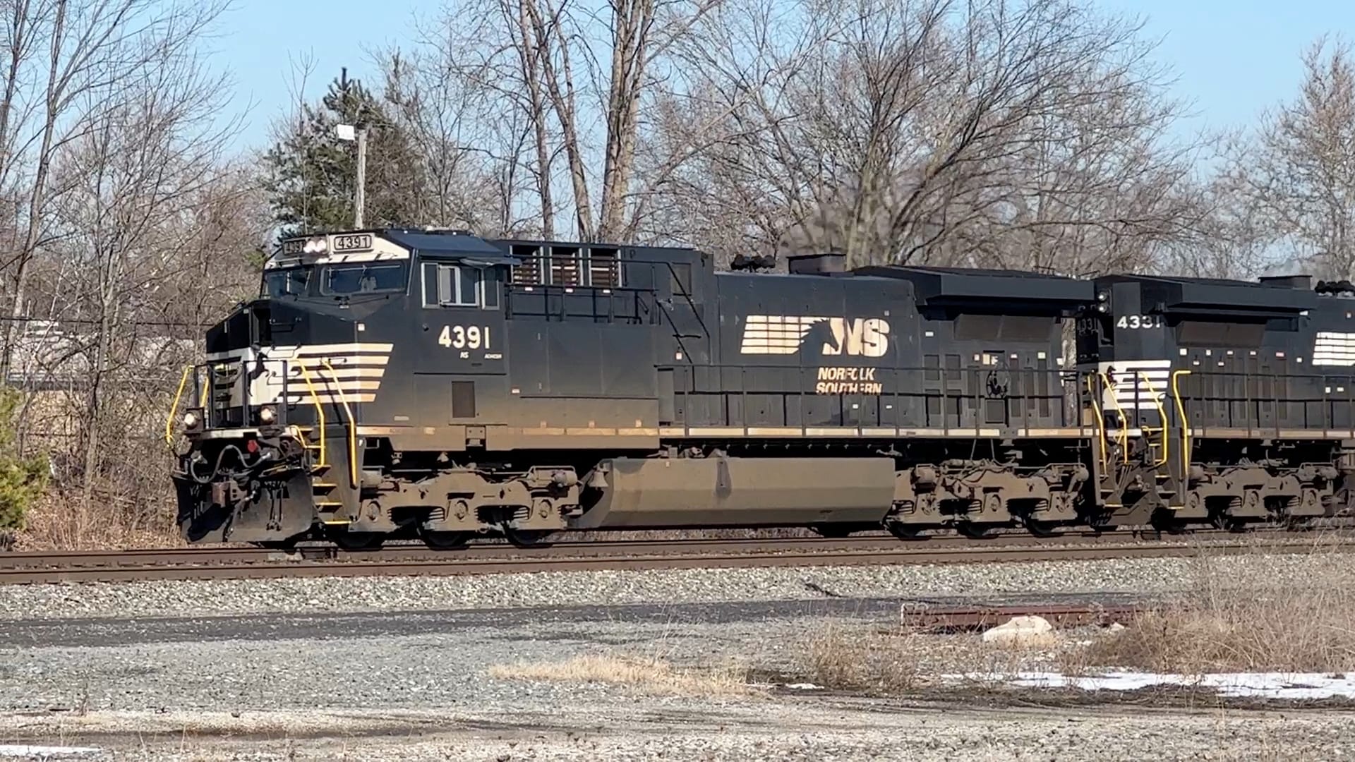 Watch HiDef: Norfolk Southern Intermodal Train At Depot Street!-(2/20 ...