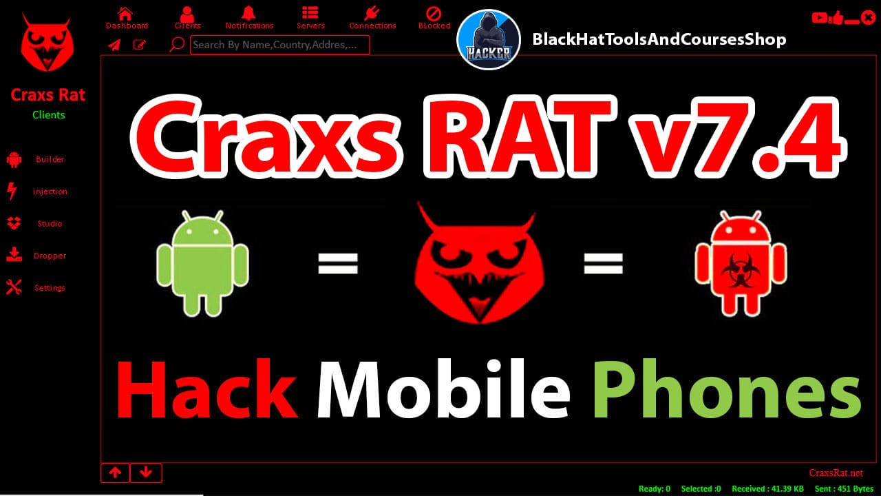 Watch Craxs RAT v7.4 - Hack Android Mobiles Silently & Persistence ...