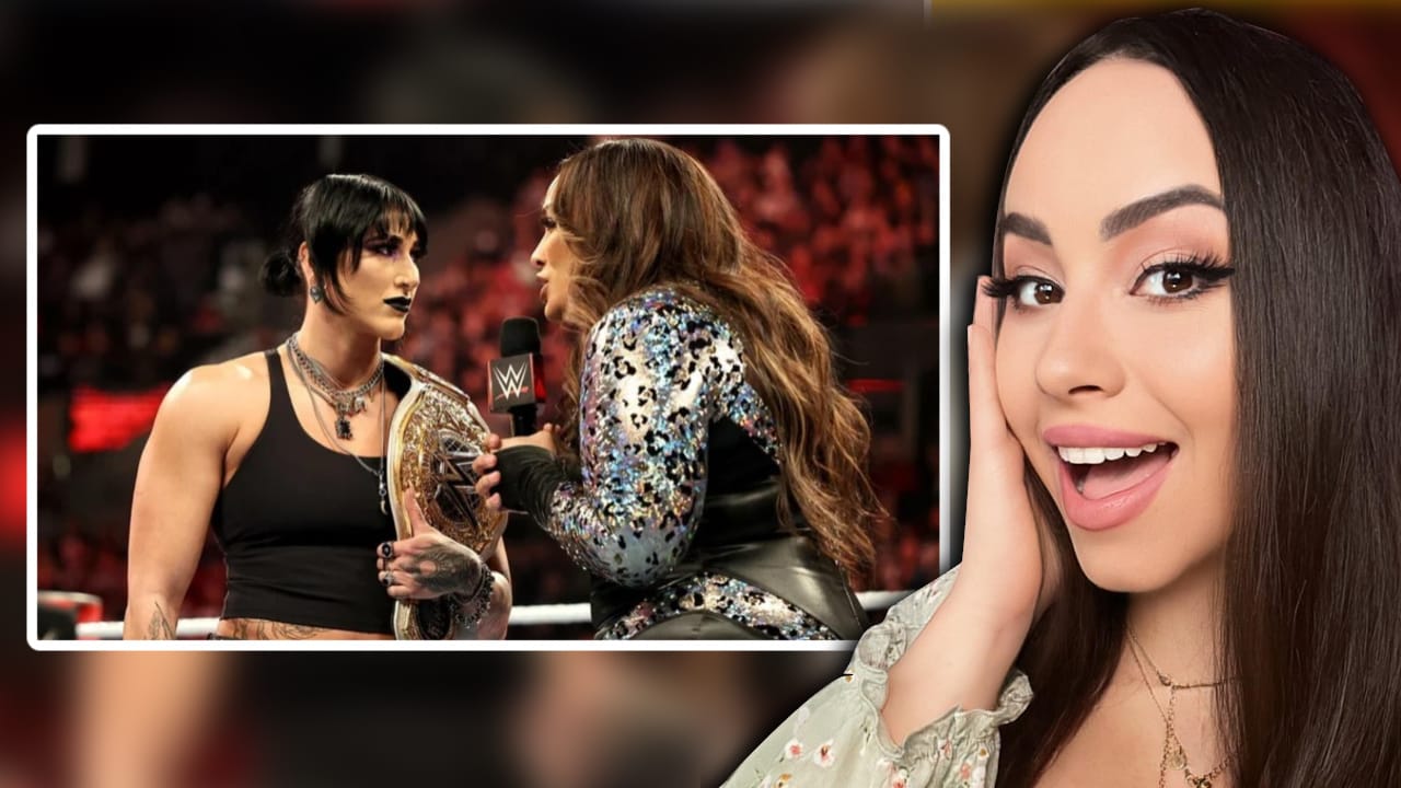 Watch Elimination Chamber 2024 - Rhea Ripley vs. Nia Jax - Reaction ...