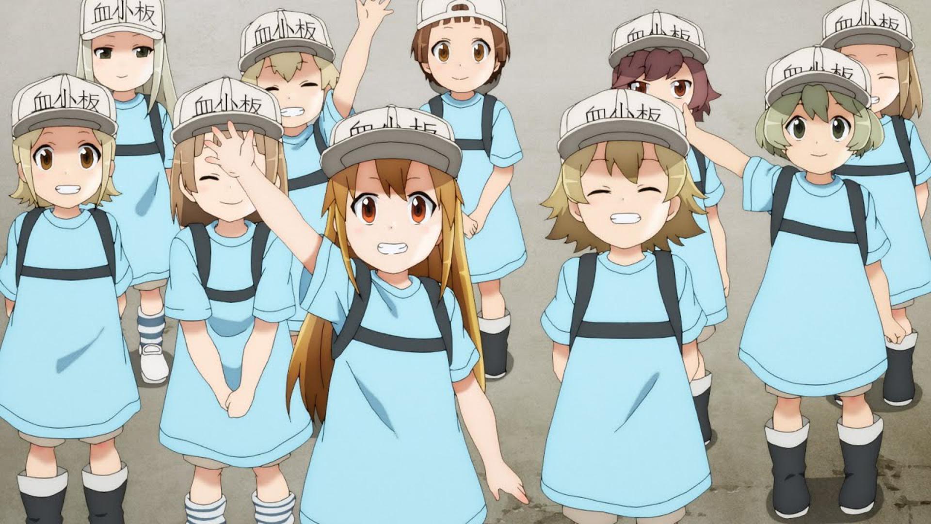Cells at Work Red Blood Cell Platelet HD 4K Wallpaper #5.3014