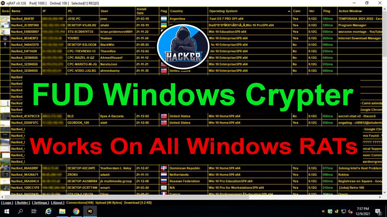 Watch FUD Windows Crypter - Works On All Windows RATs - Bypass Windows ...