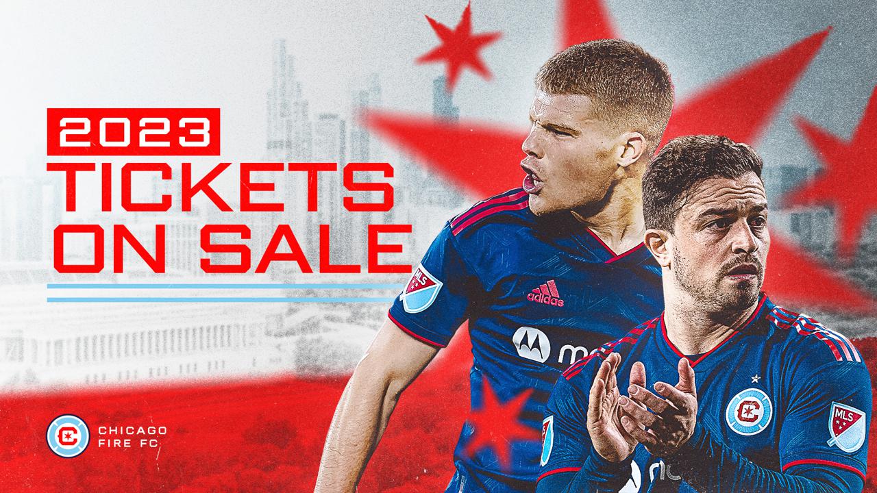 Chicago Fire FC Tickets, 2023 MLS Tickets & Schedule