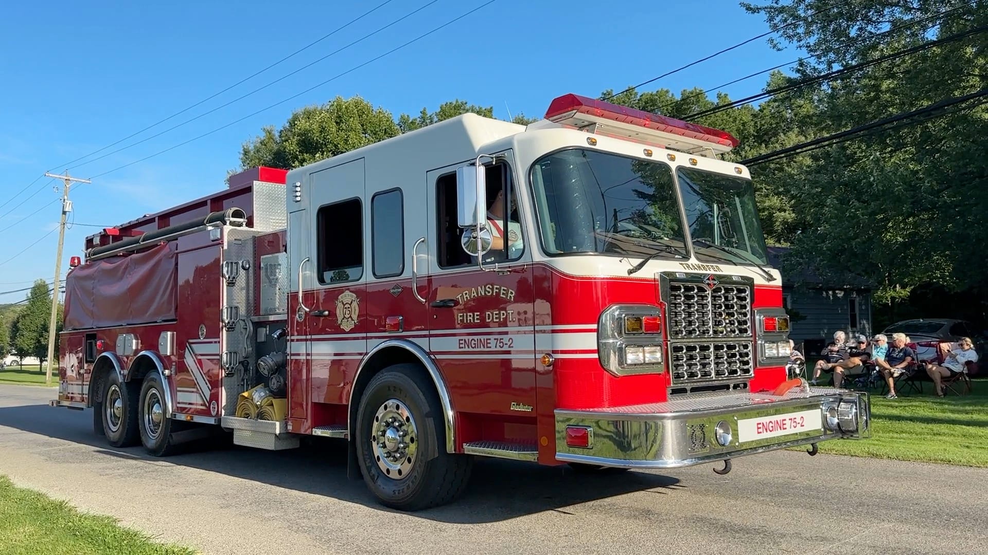 Watch HiDef Transfer Volunteer Fire Department's Engine 752 At The