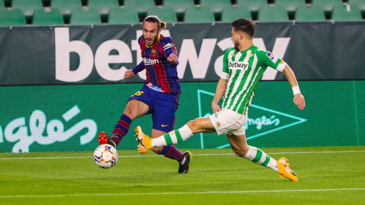 Betis Vs Fc Barcelona 2 3 Highlights Goals 07 02 2021