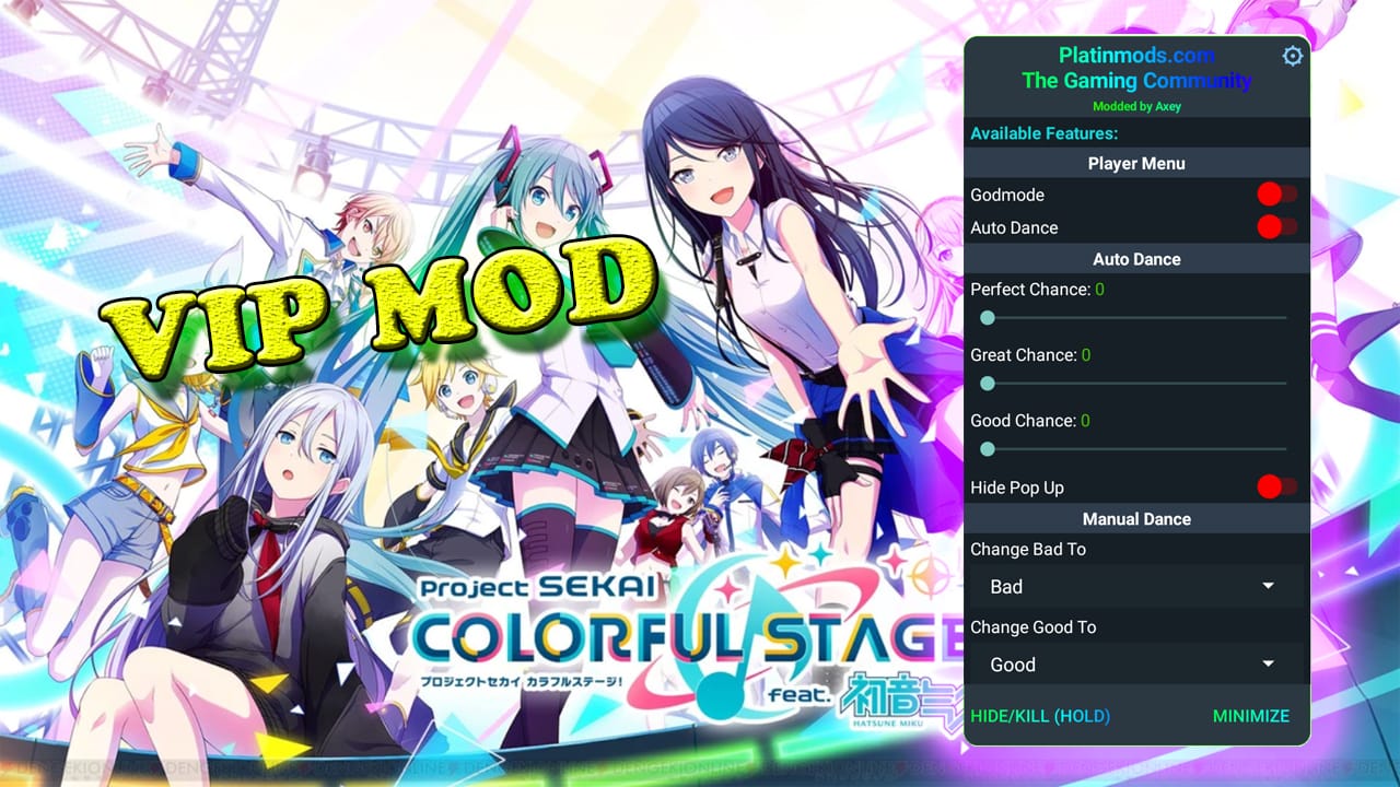 プロセカ MOD APK v3.0.0 (Menu, combo, Auto dance) - Jojoy