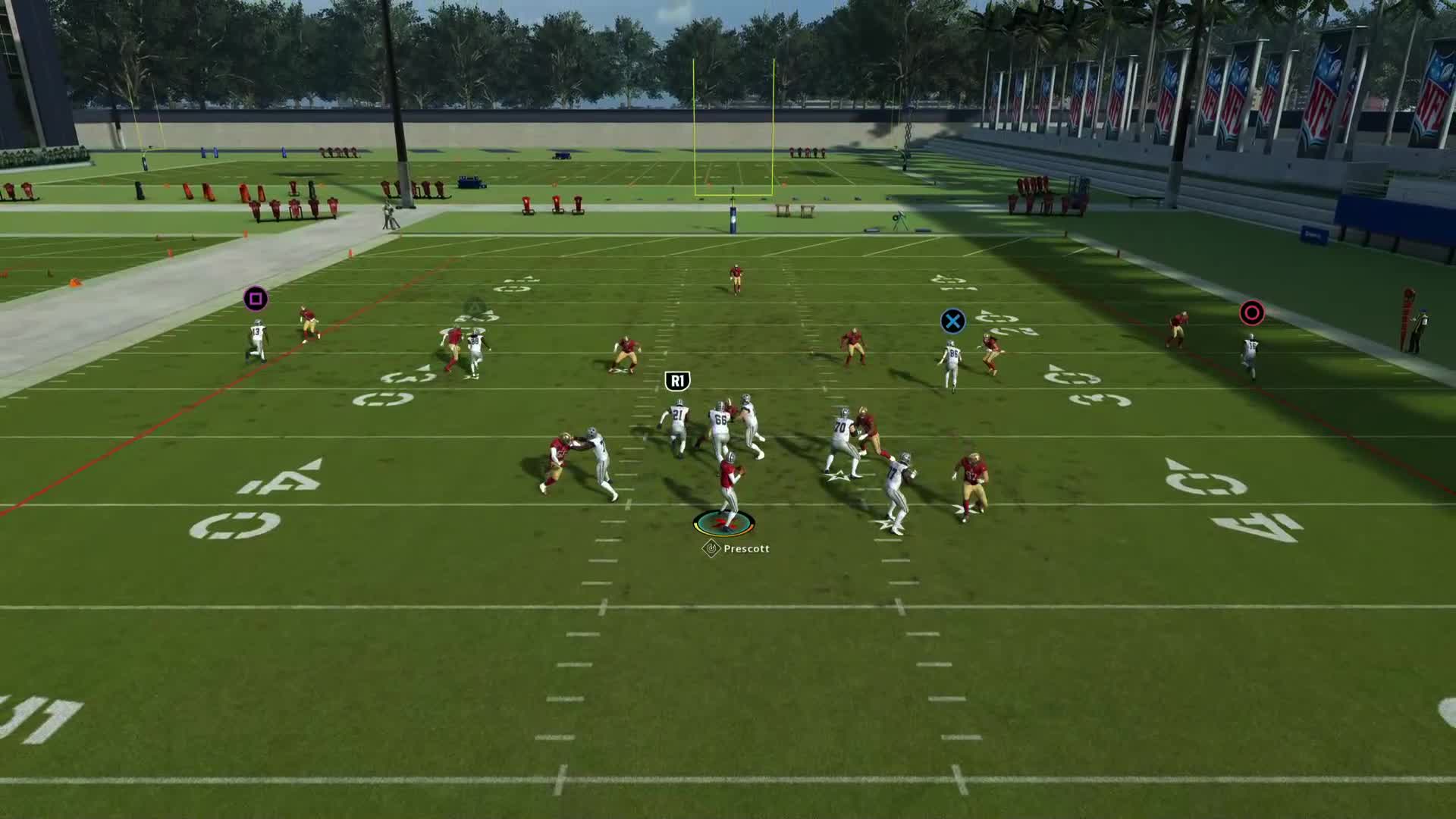 Madden 17: Gun Tight Slot Open - Wheel Switch - Madden School