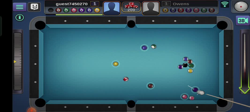 3D Pool Ball Ver. 2.2.2.3 MOD Menu APK, HIGH AIM, POWER HACK